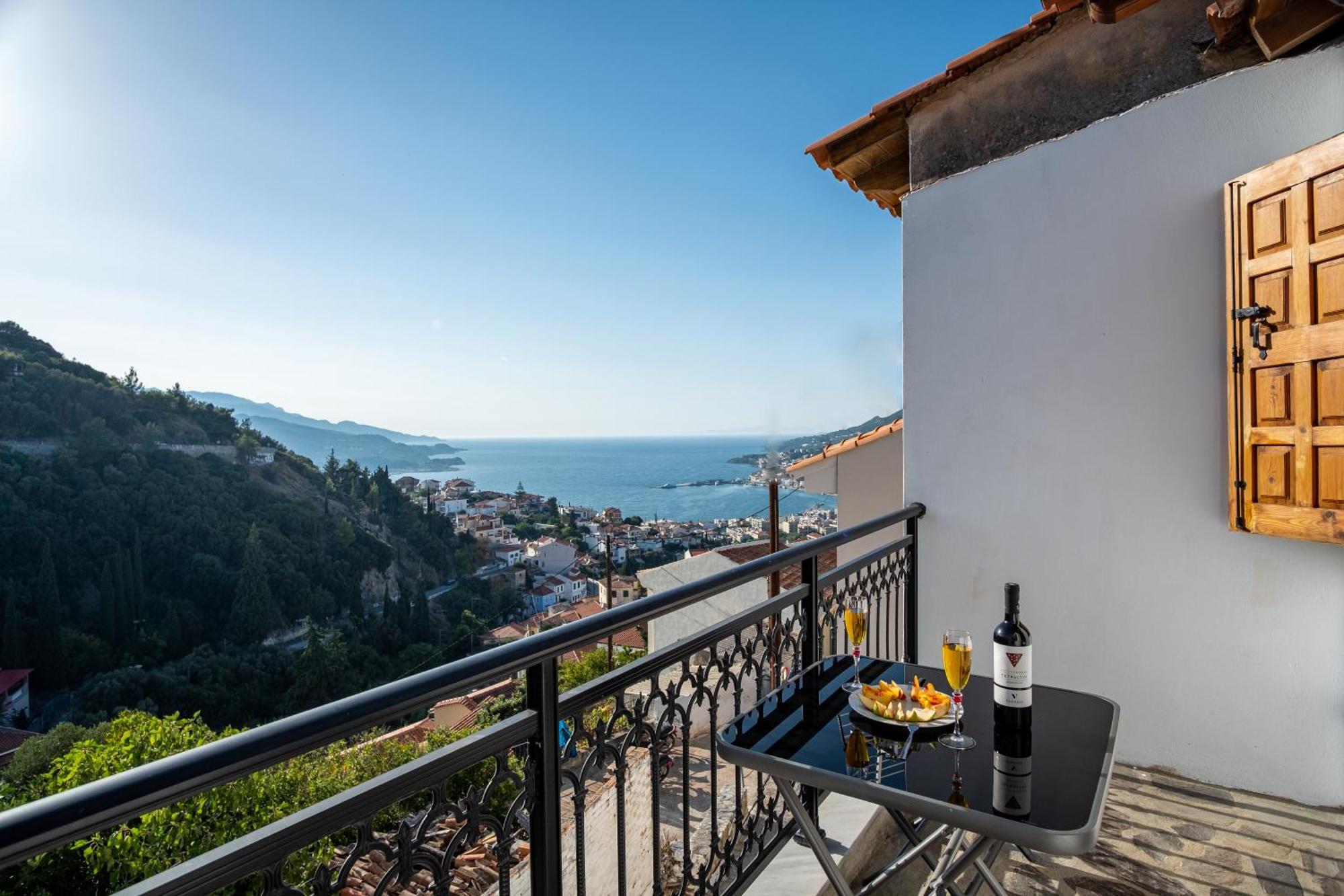 Villa Billy'S Stonehouse Samos Town Zimmer foto